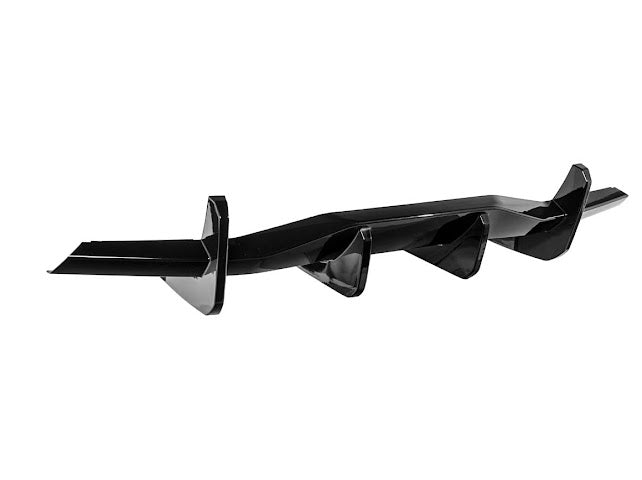 2020-Up Corvette C8 STINGRAY & Z51 | CARBON FLASH 3Pcs Rear Bumper *ADD-ON* Diffuser Lip
